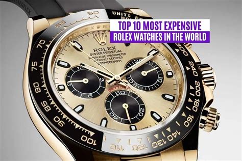 what is the most expensive watch in rolex|rolex watches highest price.